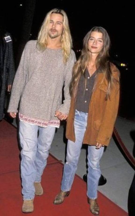 Brad Pitt con Jitka Pohlodek