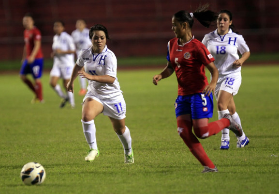 Honduras fue goleada por Costa Rica a nivel femenino