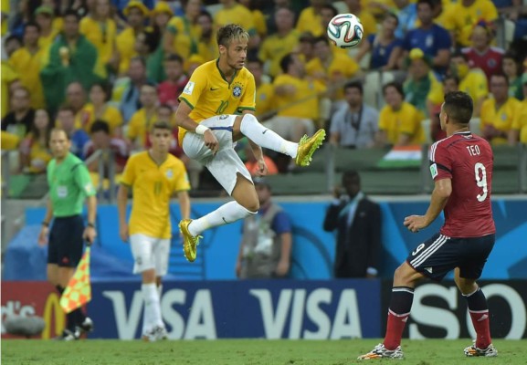 Brasil supera sufriendo a Colombia y está en semifinales del Mundial