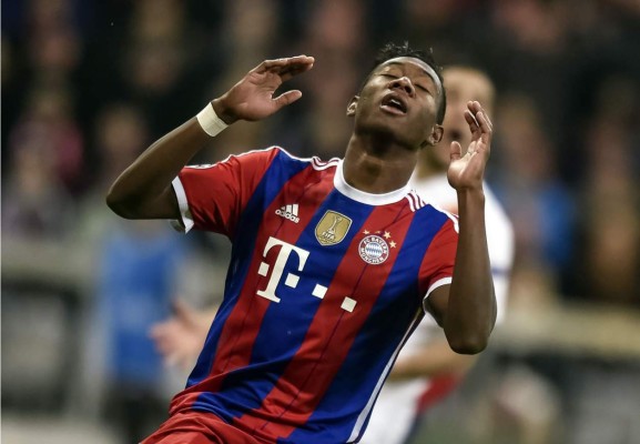 David Alaba se pierde resto de 2014 por lesión