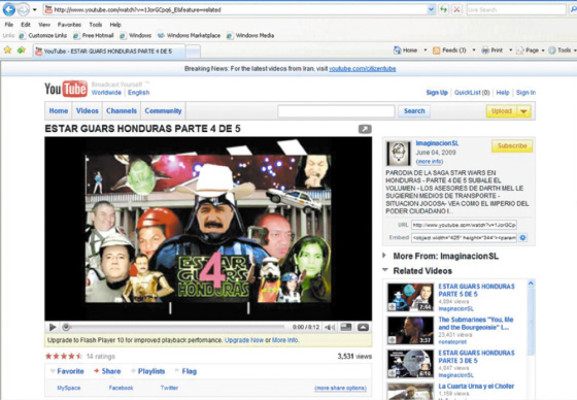 Mel y la cuarta urna pierden en Internet