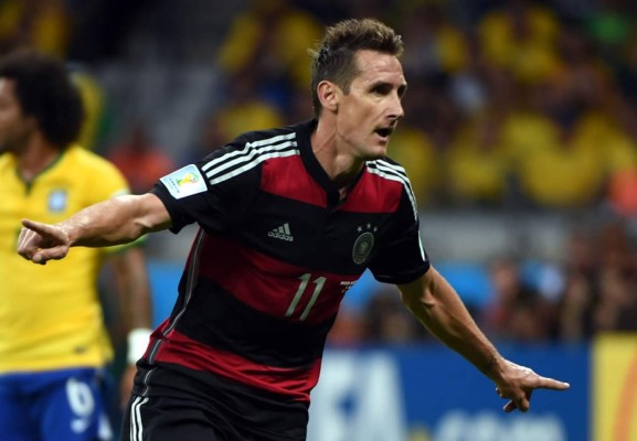 Miroslav Klose se convierte en el goleador de los mundiales