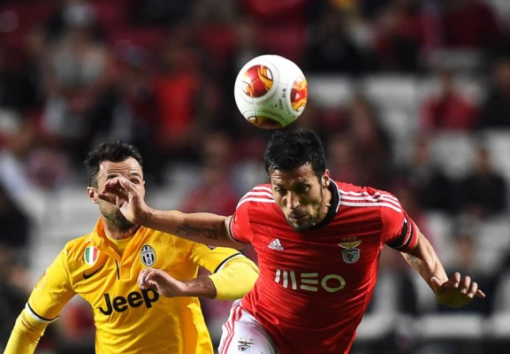 Benfica sorprende a la Juventus y toma ventaja en las semifinales