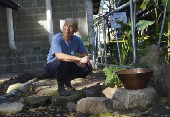 Voluntario construye primer jardín japonés en San Pedro Sula