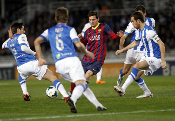Real Sociedad se venga del Barça y lo baja del liderato