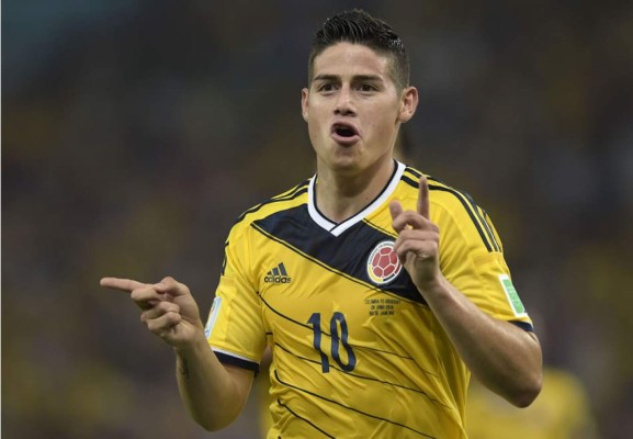 Un soberbio James guia a Colombia y se cita con Brasil en cuartos