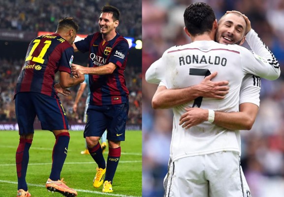 El valor de las plantillas del Real Madrid y Barcelona