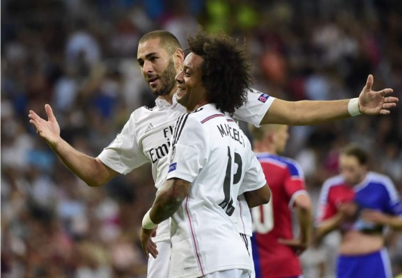Real Madrid se consuela en la Champions goleando al Basilea