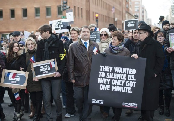 La histórica manifestación contra el terrorismo