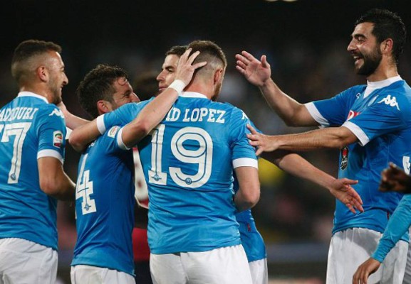 El Napoli le recetó tremenda paliza al Bologna