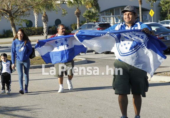 Honduras realizó su primer entrenamiento en Estados Unidos
