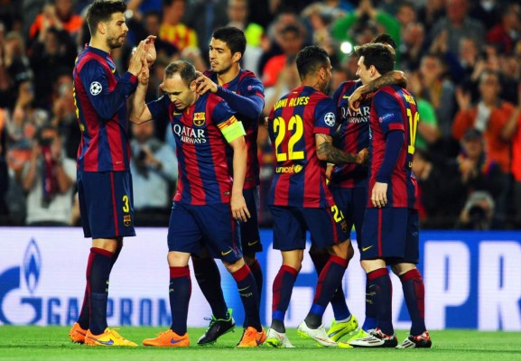 Barcelona alcanza la undécima semifinal de Champions