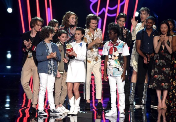 'Stranger Things' y 'La bella y la bestia' ganan los MTV Awards