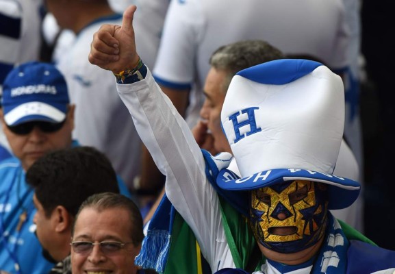 Hondureños y franceses vibran en Beira-Río