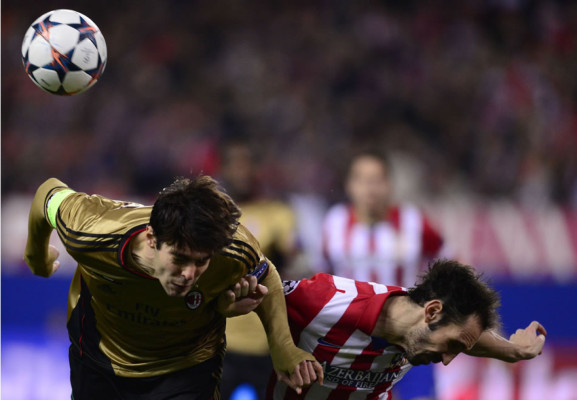El Atlético tumba al Milan y se mete en cuartos de la Champions League