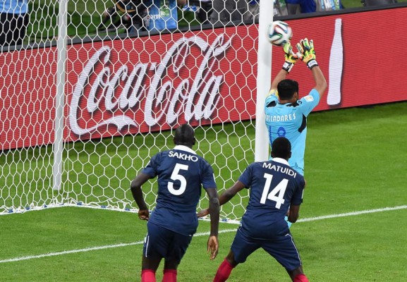 Debut humillante de Honduras con dura derrota frente a Francia