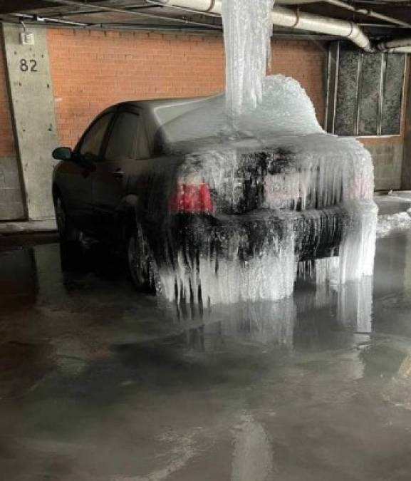 Los residentes de Texas compartieron imágenes en redes sociales de los estragos causados por la tormenta invernal Uri y las intensas nevadas que siguen azotando al estado tras el golpe de una nueva ola polar.