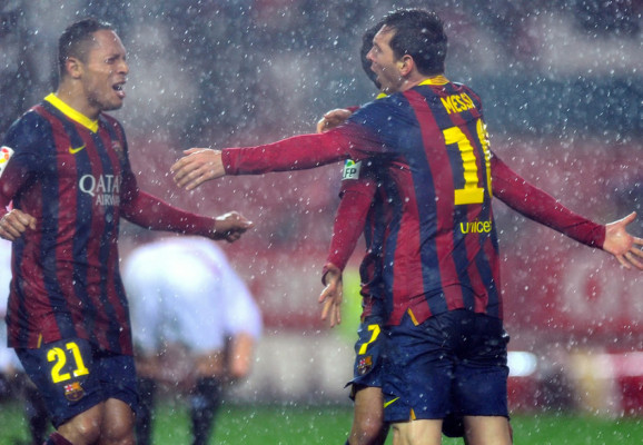 Messi responde con goles y le devuelve el liderato de la Liga al Barça