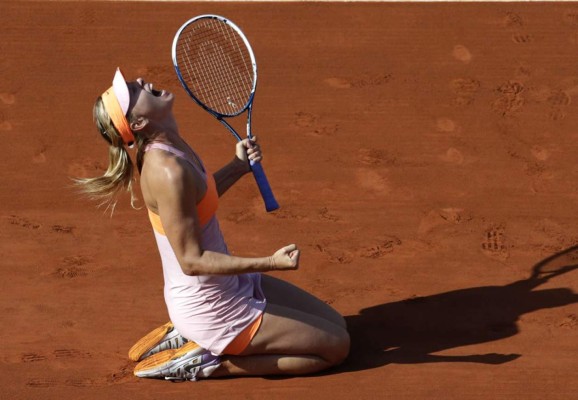 Sharapova conquista su segundo Roland Garros