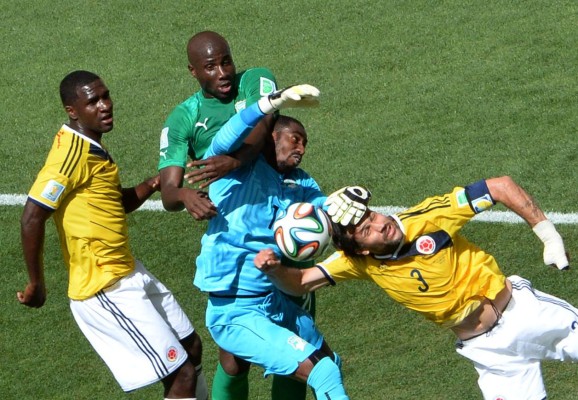 Colombia se impuso a Costa de Marfil y se mete a octavos del Mundial