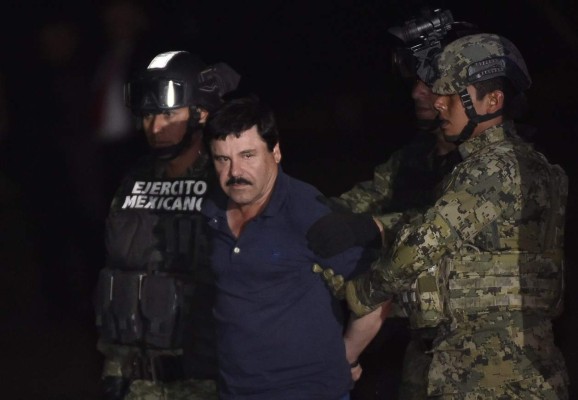 El Chapo Guzmán fue presentado en México