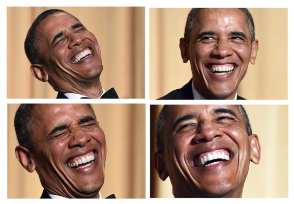 Obama se autoparodia y lanza dardos contra republicanos en cena humorística