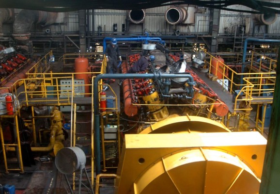 Entra en funcionamiento otra turbina en central térmica ceibeña