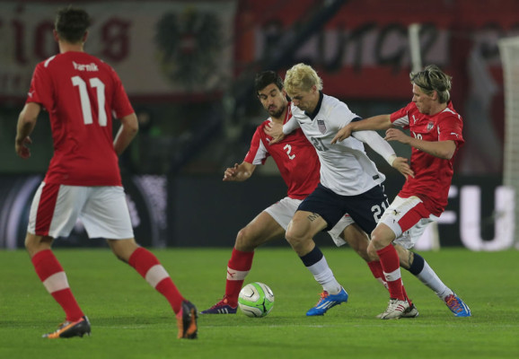 Estados Unidos cayó en amistoso contra Austria