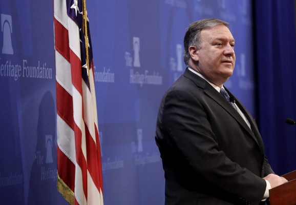 EEUU aplicará sanciones 'sin precedentes” a Irán: Pompeo
