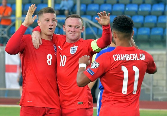Inglaterra golea a San Marino y clasifica a la Eurocopa