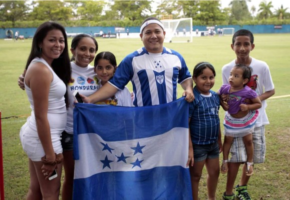 Locura total por Honduras en Fort Lauderdale