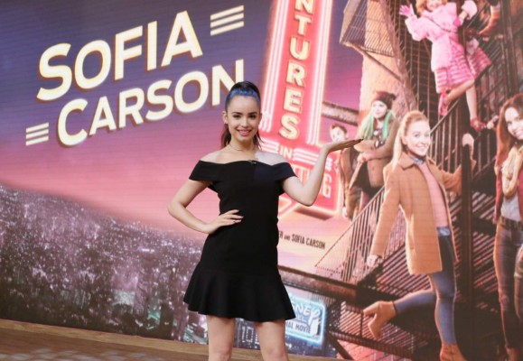 Sofía Carson, enamorada de la 'magia' de Disney