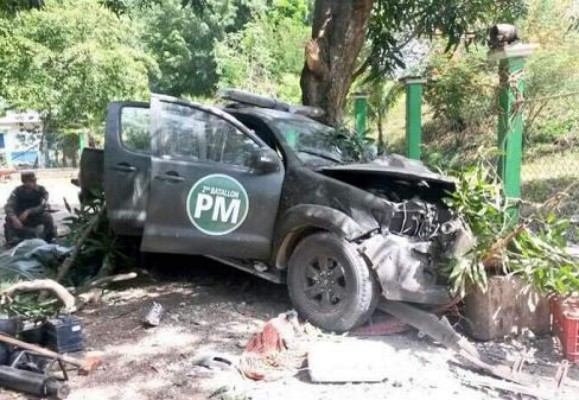 Dos militares hondureños mueren en accidente vehicular en Yoro