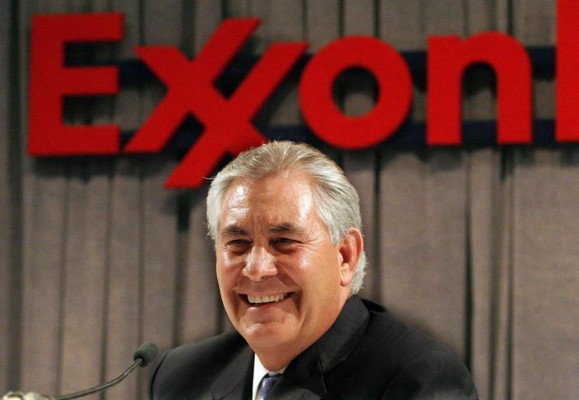 Rex Tillerson, favorito para ser el Secretario de Estado de Tump