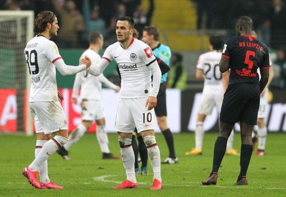El Leipzig se despide en octavos de Copa tras caer en Fráncfort