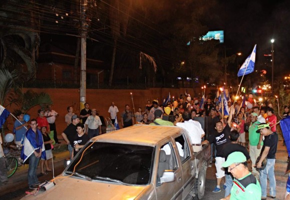 Indignados vuelven a marchar en San Pedro Sula