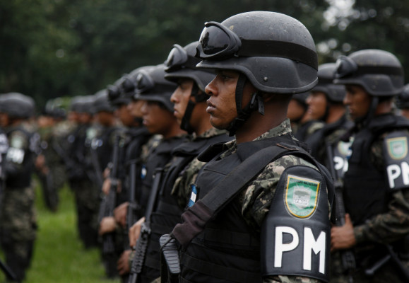 Otros 1,000 soldados para la Policía Militar en Honduras