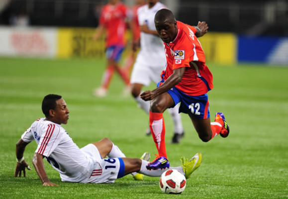 Costa Rica goleó sin problemas a Cuba