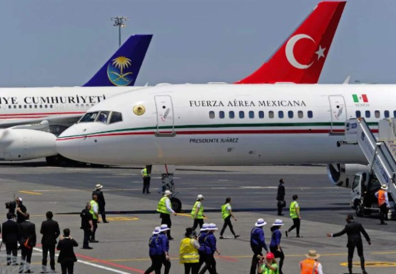 México: Ofrecen a AMLO 1,900 millones de pesos por avión presidencial