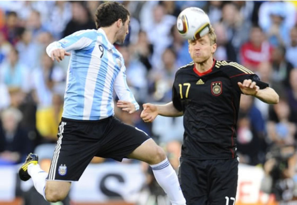Alemania le pasó por encima a Argentina