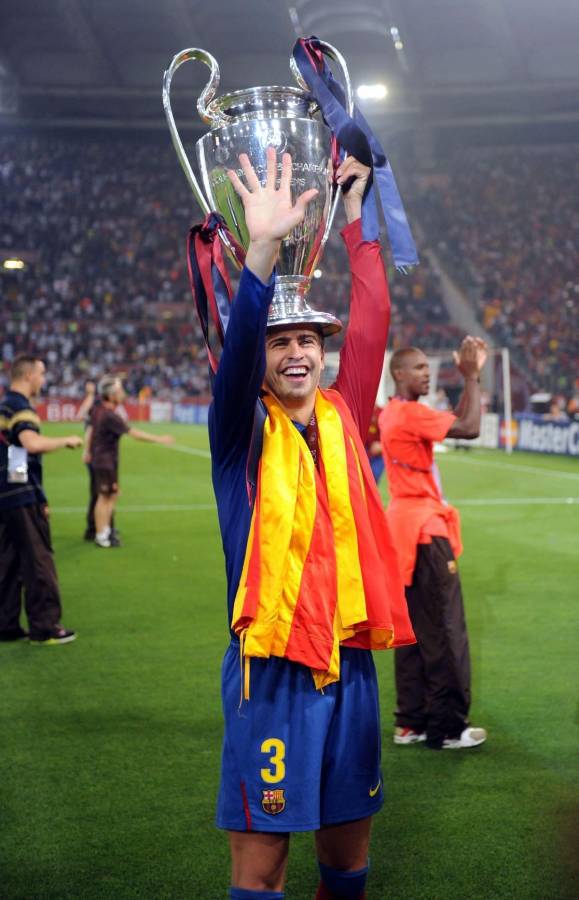 Gerard Piqué ganó 30 títulos como futbolista del Barcelona.