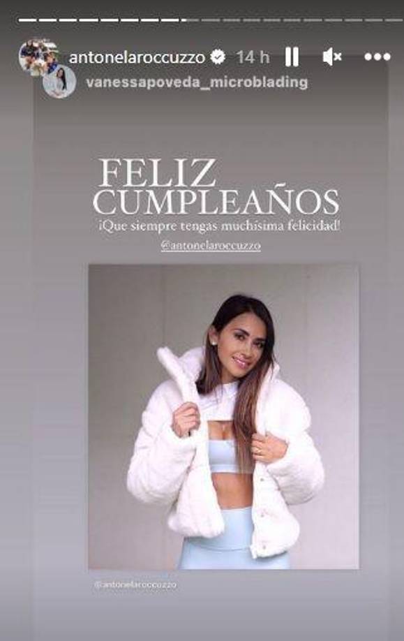 Las personas más cercanas se tomaron el tiempo de dedicarle unas palabras a la rosarina en su día especial.