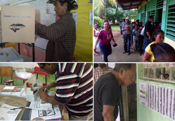 Fotos de las elecciones generales en Honduras