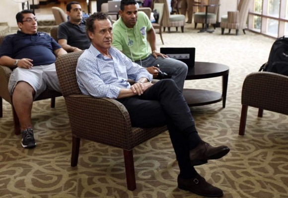 Jorge Valdano ya está en la concentración de la Selección de Honduras