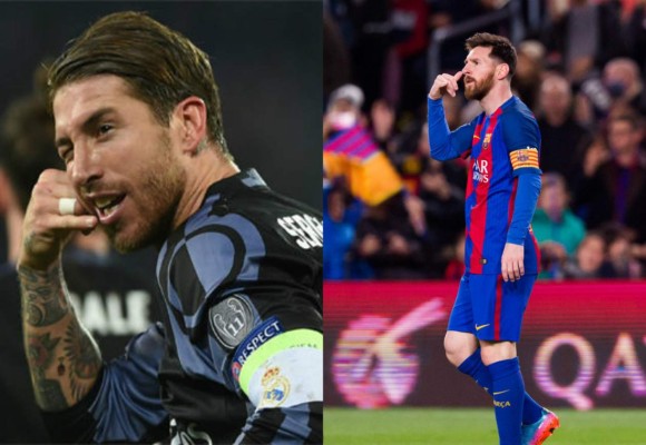 La respuesta de Ramos sobre el festejo del teléfono de Messi