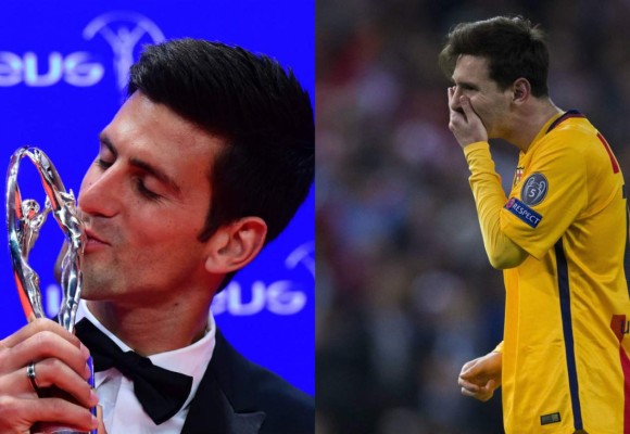 Djokovic dejó sin importante premio a Messi
