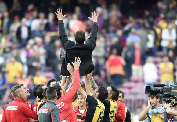 'Ole, ole, ole, Cholo Simeone', campeón como jugador y como entrenador