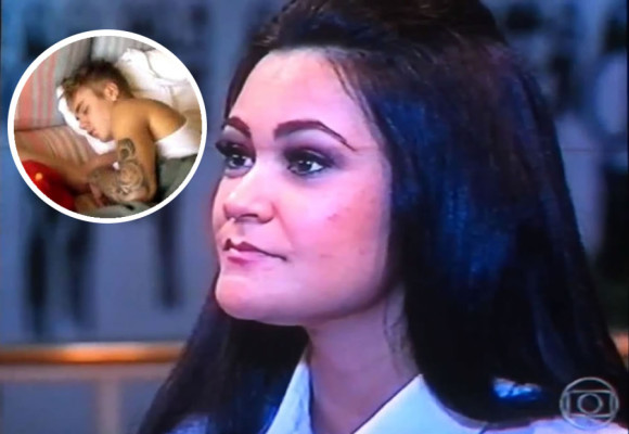 Brasileña habla de su noche con Justin Bieber