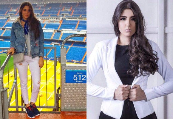 Almudena Cruz, la linda hondureña que destaca en España y trabaja con el Real Madrid
