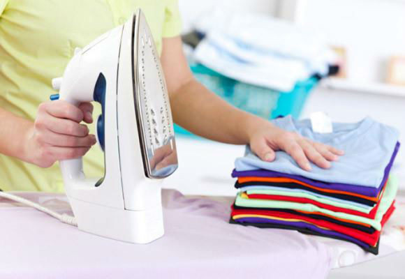 Planche la ropa adecuadamente